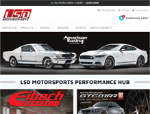 Tablet Screenshot of lsdmotorsports.com
